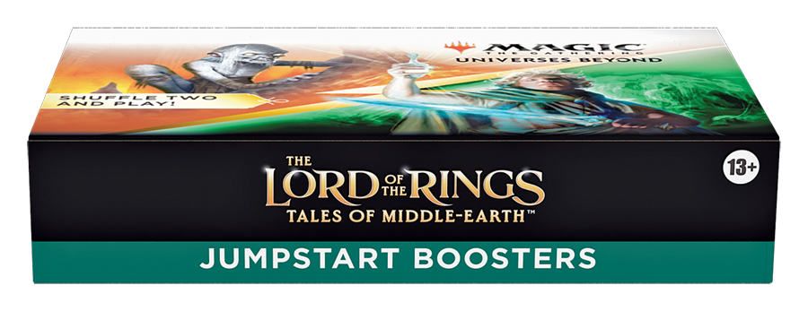 MTG The Lord of the Rings: Tales of Middle-earth Booster Box rear