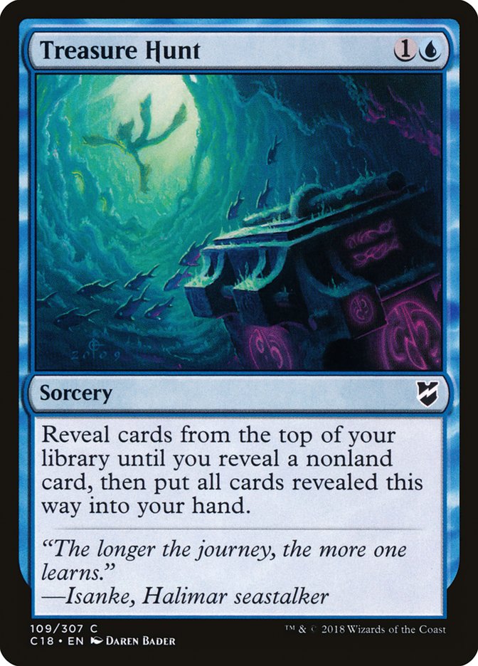 Treasure Hunt [Commander 2018] – Luna Cards