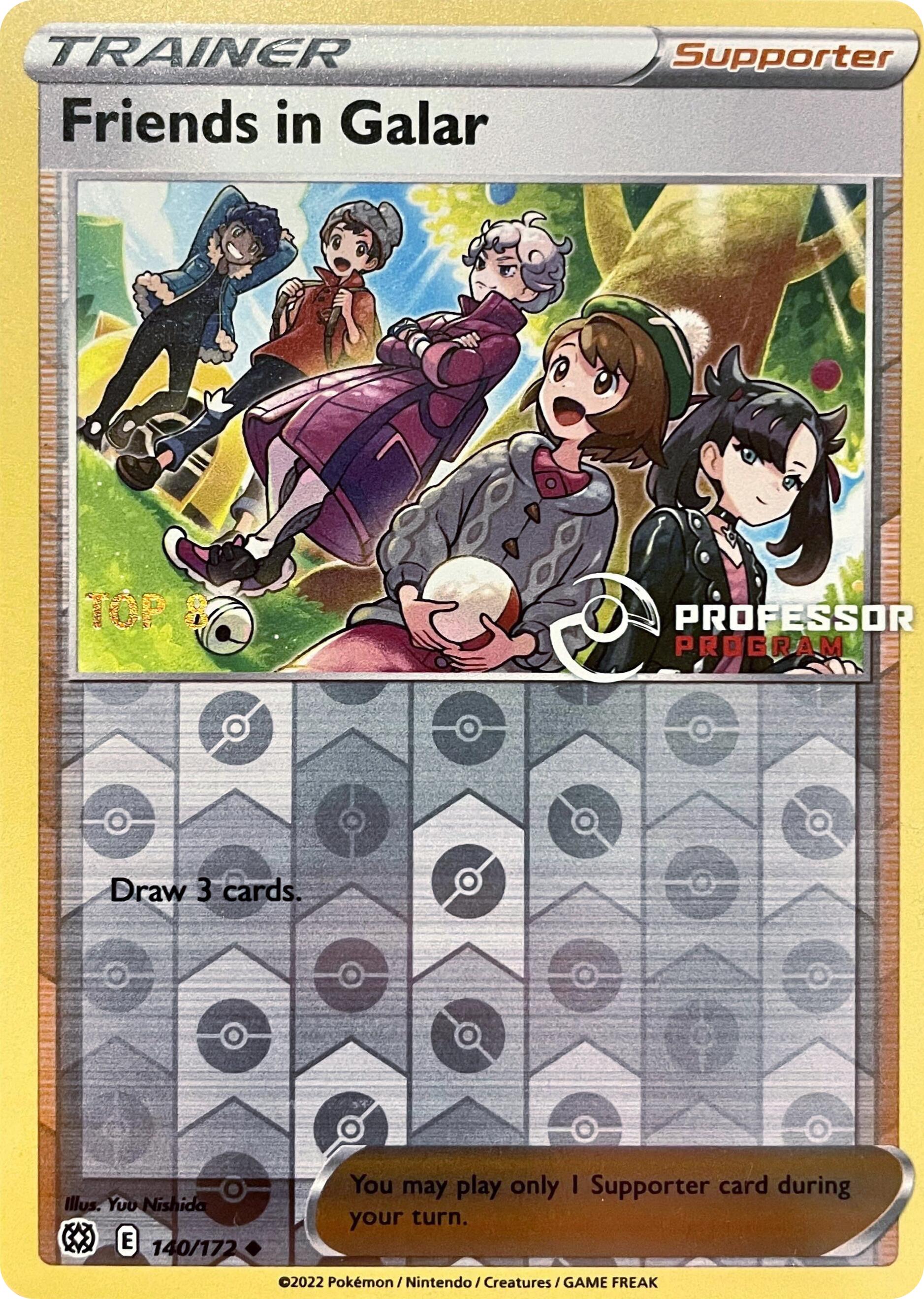 Friends in Galar (140/172) (2022) [Professor Program Promos] – Luna Cards