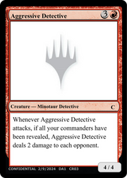 Aggressive Detective [Unknown Event]