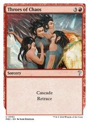 Throes of Chaos (White Border) [Mystery Booster 2]