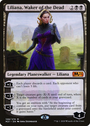 Liliana, Waker of the Dead (Promo Pack) [Core Set 2021 Promos]