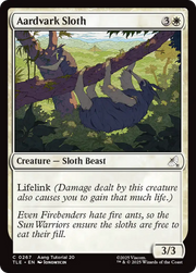 Aardvark Sloth (0267) [Avatar: The Last Airbender: Eternal-Legal]