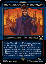 The Master, Gallifrey's End (Showcase) (Surge Foil) [Doctor Who]