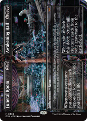 Funeral Room // Awakening Hall (Borderless) [Duskmourn: House of Horror]