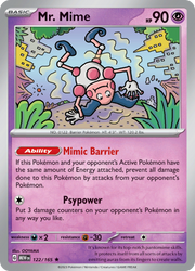 Mr. Mime (122/165) [Scarlet & Violet 151]