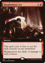 Blasphemous Act (Extended Art) [Commander Legends]
