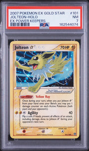 Jolteon-Holo Ex Power Keepers Pokemon Ex Power Keepers 101 NM PSA 7