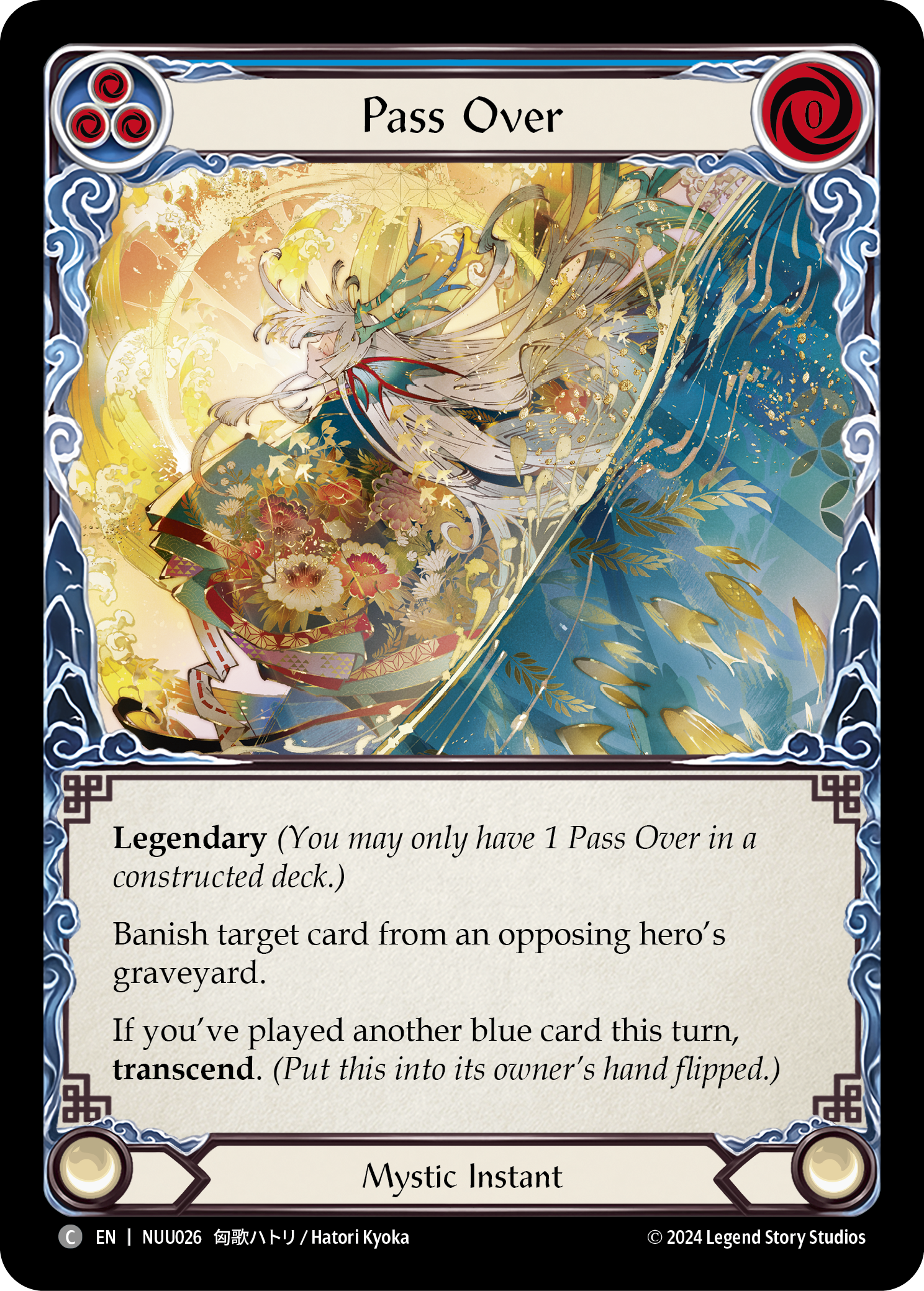 Pass Over [NUU026] (Part the Mistveil Nuu Blitz Deck)