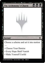 The Archenemy's Charm [Unknown Event]