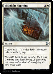 Midnight Haunting [Phyrexia: All Will Be One Commander]