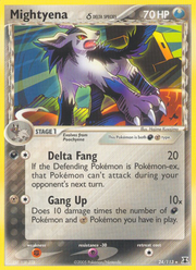 Mightyena (24/113) (Delta Species) [EX: Delta Species]