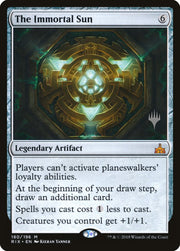 The Immortal Sun (Promo Pack) [Rivals of Ixalan Promos]