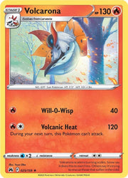 Volcarona (025/159) [Sword & Shield: Crown Zenith]