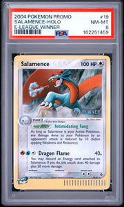 Salamence-Holo E-League Winner Pokemon Promo 19 NM PSA 8