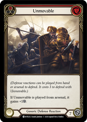 Unmovable (Red) [U-WTR212] (Welcome to Rathe Unlimited)  Unlimited Normal