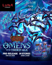 Flesh and Blood - Omens of the Third Age Pre-release Entry