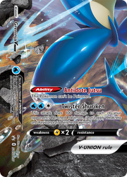 Greninja V-Union (SWSH157) [Sword & Shield: Black Star Promos]