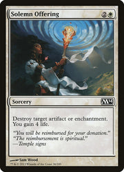 Solemn Offering [Magic 2014]