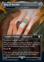 Ring of Barahir - Sword of the Animist (Borderless) [The Lord of the Rings: Tales of Middle-Earth Commander]