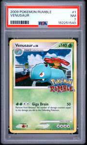Venusaur Pokemon Rumble 1 NM PSA 7