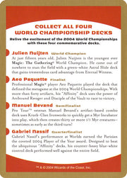 2004 World Championships Ad [World Championship Decks 2004]