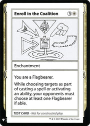 Enroll in the Coalition [Mystery Booster Playtest Cards]