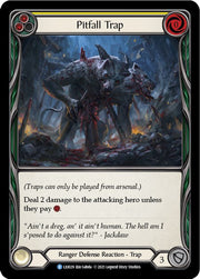 Pitfall Trap (Yellow) [LXI029] (Tales of Aria Lexi Blitz Deck)  1st Edition Normal