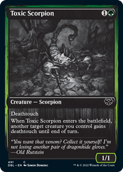 Toxic Scorpion [Innistrad: Double Feature]