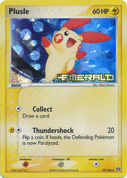 Plusle (39/106) (Stamped) [EX: Emerald]