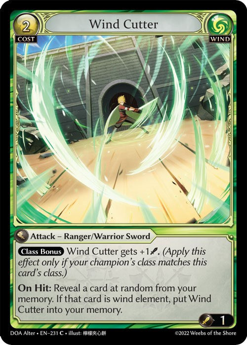 Wind Cutter (231) [Dawn of Ashes: Alter Edition]