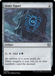 Dimir Signet [Wilds of Eldraine Commander]