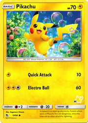 Pikachu (19/68) (Pikachu Stamp #30) [Battle Academy 2020]