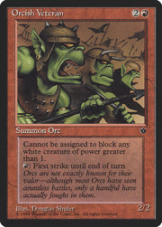 Orcish Veteran (Douglas Shuler) [Fallen Empires]