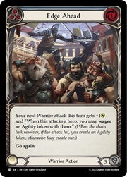 Edge Ahead (Blue) [HVY126] (Heavy Hitters)  Rainbow Foil
