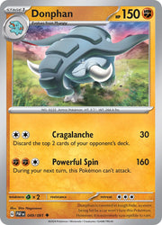 Donphan (049/091) [Scarlet & Violet: Paldean Fates]