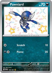 Pawniard (185/091) [Scarlet & Violet: Paldean Fates]
