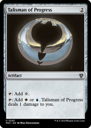 Talisman of Progress [Murders at Karlov Manor Commander]