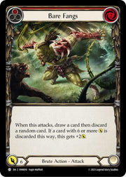 Bare Fangs (Red) [RNR010] (Rhinar Hero Deck)