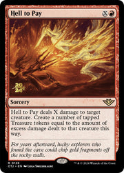 Hell to Pay [Outlaws of Thunder Junction Prerelease Promos]