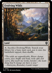 Evolving Wilds [Bloomburrow Commander]