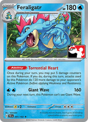 Feraligatr (041/162) [Prize Pack Series Five]