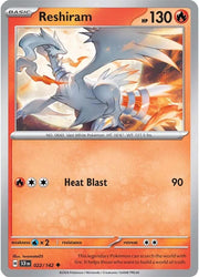 Reshiram (022/142) [Scarlet & Violet: Stellar Crown]