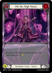 Hit the High Notes (Blue) [ARA021] (Rosetta Aurora Blitz Deck)