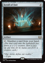 Scroll of Fate [Duskmourn: House of Horror Commander]