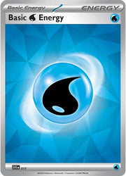 Basic Water Energy (011)(Holo) [Scarlet & Violet: Stellar Crown]