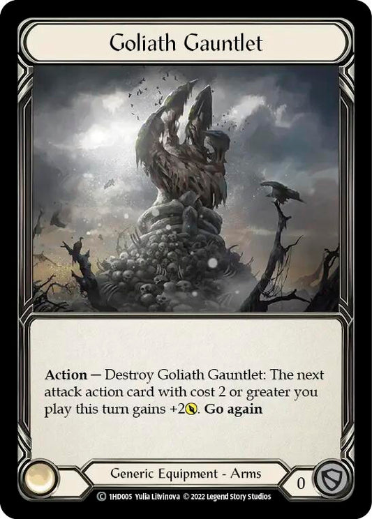 Goliath Gauntlet [1HD005] (History Pack 1 Dash Blitz Deck)