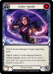 Aether Spindle (Red) [1HK008] (Historic Pack 1 Blitz Deck: Kano)