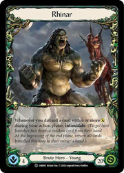 Rhinar [1HR001] (Historic Pack 1 Blitz Deck Rhinar)
