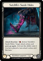 Sutcliffe's Suede Hides [1HV006] (Historic Pack 1 Blitz Deck Viserai)